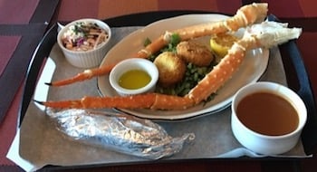 Taste of Infinity Qsine Alaskan king crab legs