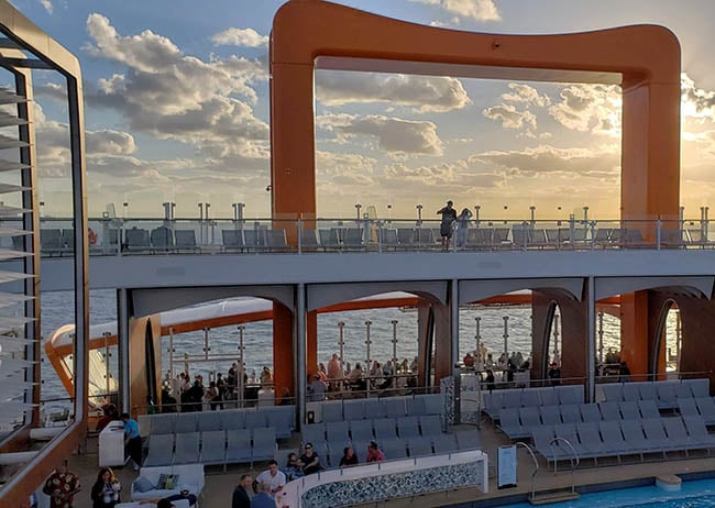 Celebrity Edge's Deck