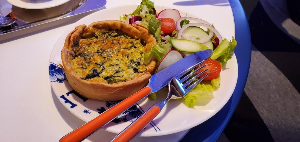 Gruyere Tart in Grand Dutch Cafe