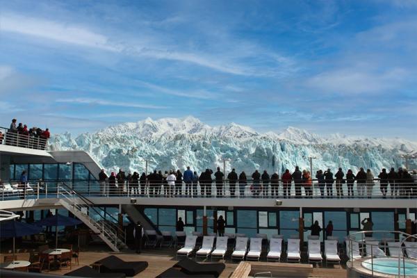 Hubbard Glacier as Seen from Oceania Regatta