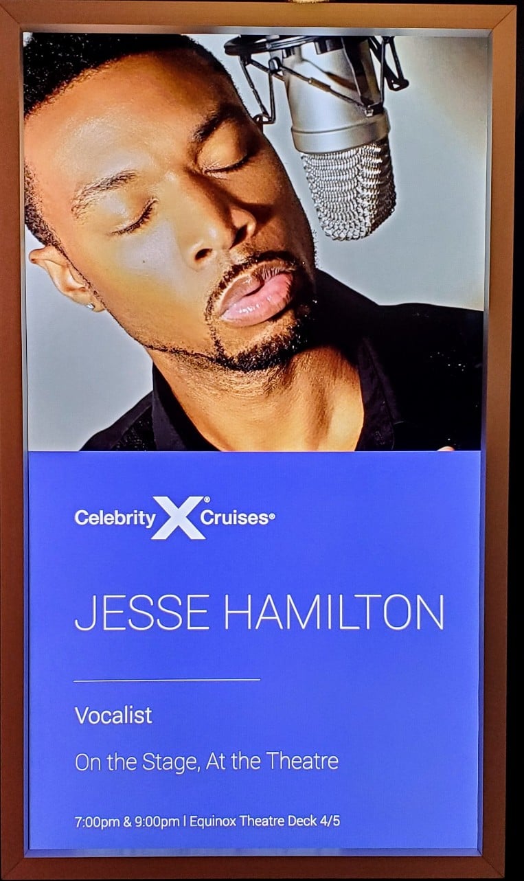 Jess Hamilton Jr on Celebrity Equinox