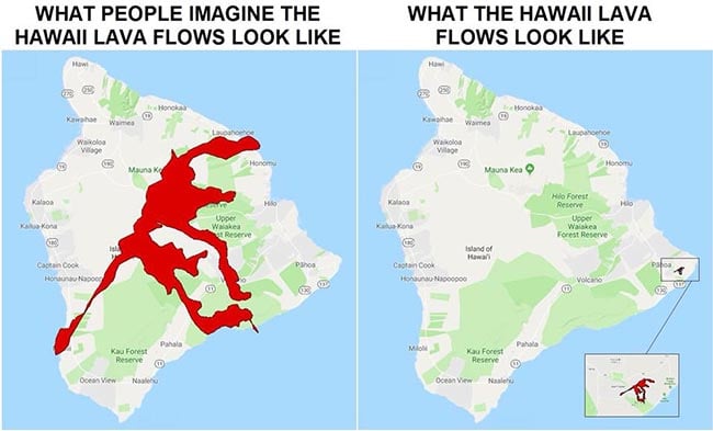 Perspective on Danger or Disaster Can Be Difficult When Far Away - The Kilauea Volcano