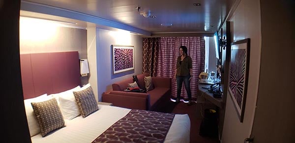 Ocean View Verandah Stateroom on MSC Seaside