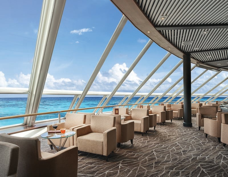 Spinnaker Lounge on NCL Sky