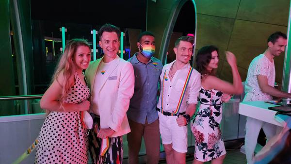 Celebrity Edge Pride Party - These are Always a Hit on Celebrity Cruises