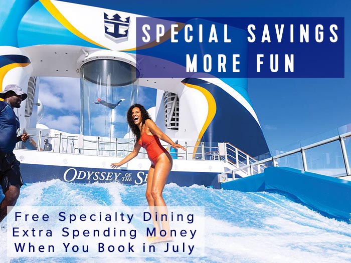 July Royal Caribbean Offer