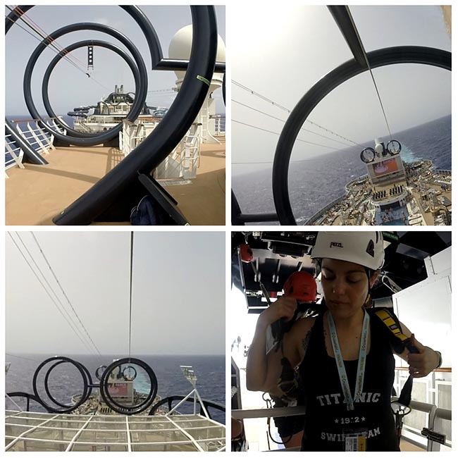 MSC Seaside's Zip Line Offers Amazing Views