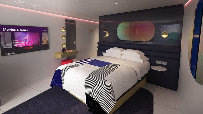 Serious Suite on Virgin Voyages' Scarlet Lady