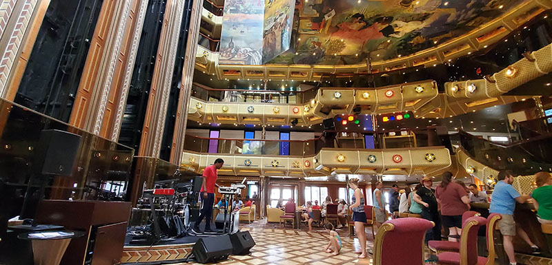 Carnival Conquest Atrium